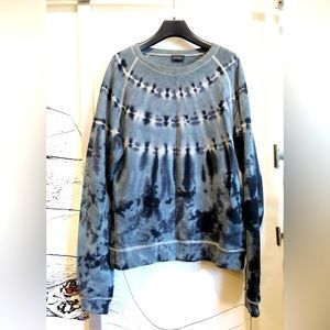 Diesel Tie Dye Raglan sweatshirt sz. M
